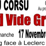 VIDE GRENIER 17 Novembre 2013 - AIUTU CORSU