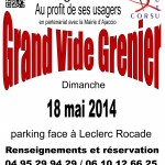 VIDE GRENIER - 18 MAI