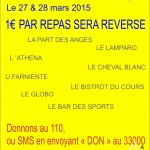 SIDACTION 27, 28, 29 mars 2015